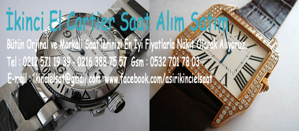 İkinci El Cartier Saat Alan Yerler