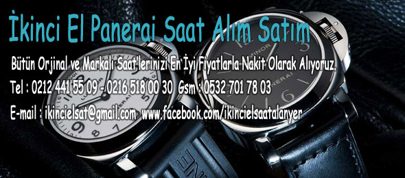 ikinci el panerai saat alan yerler